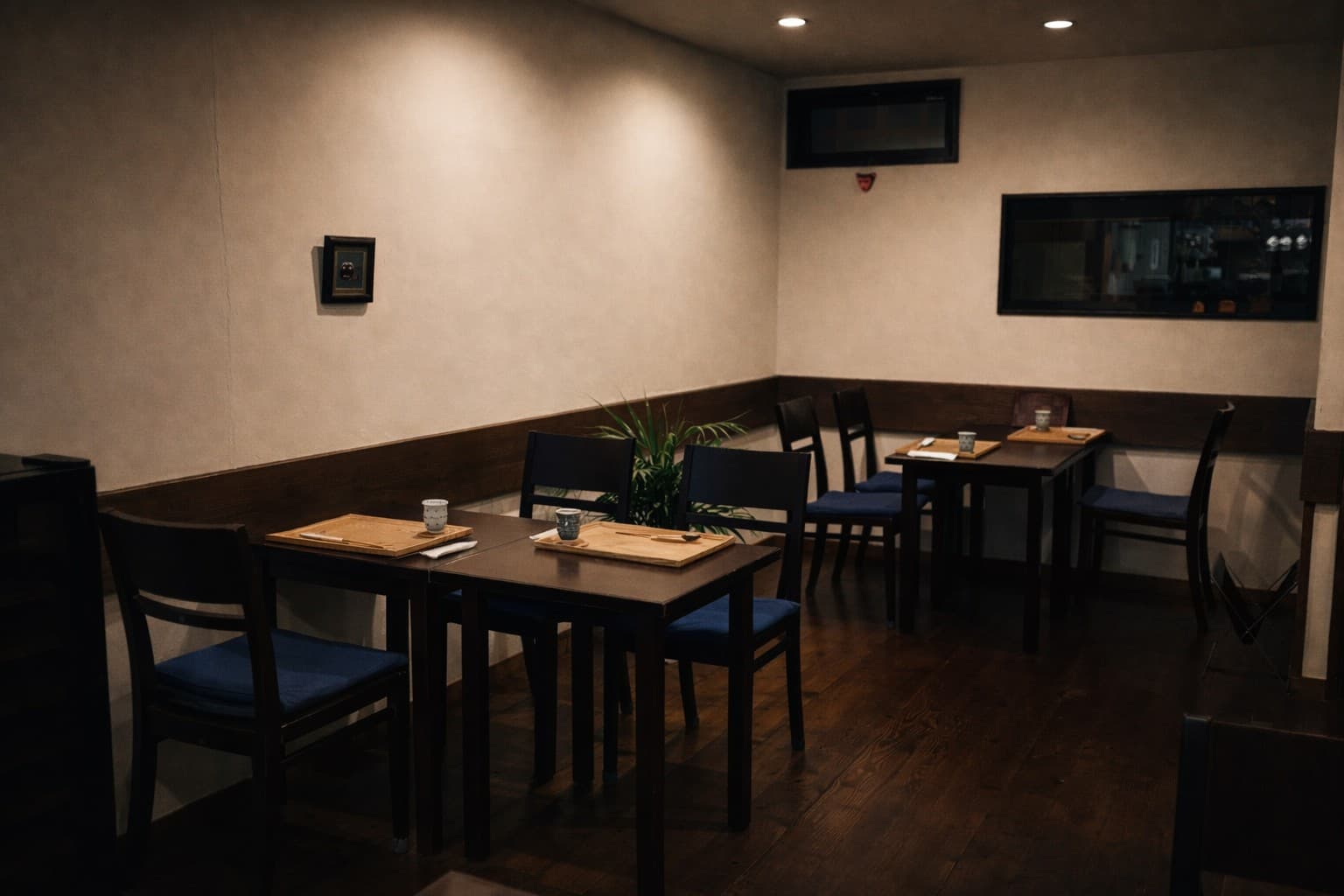 和食ほりたの店内